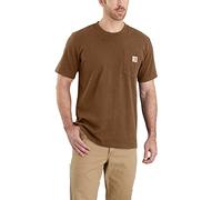 T-Shirt K87 Pocket Carhartt - Oiled Walnut Heather S
