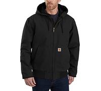 Carhartt Veste Active Isolante en Toile Lourde Délavée Coupe Ample Homme, Noir, L