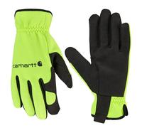 Carhartt High Dexterity Open Cuff Glove Gants pour Temps Froid, Citron Vert Haute visibilité, XL Homme