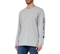 Carhartt Logo Longsleeve ( Longsleeve ), gris, taille M
