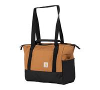 Carhartt Horizontal Zip Classic Laptop Tote Bag, Durable Water Repellent Material W/ 17" Tablet Sleeve, Carhartt Brown