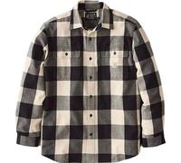 Carhartt Hubbard Loose LS Plaid Chemise, beige, Taille XL