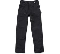 Carhartt Iconic B01 Firm Duck Double-Front Dungaree Halètement, noir, Taille 31/32