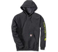 Carhartt Iconic K288 Logo Sweat, Gris foncé, Taille M