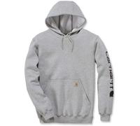 Carhartt Iconic K288 Logo Sweat, gris tacheté, Taille M