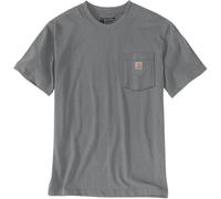 Carhartt Irvine Relaxed 3D Logo T-shirt, Gris/bleu clair, Taille XL