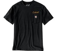 Carhartt Irvine Relaxed Hard Work T-shirt, noir, Taille XL