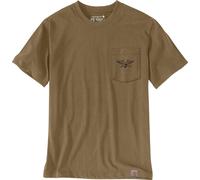 Carhartt Irvine Relaxed Hardwork Eagle T-shirt, olive, Taille 2XL