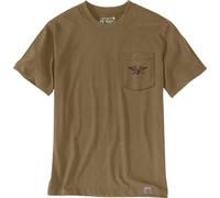 Carhartt Irvine Relaxed Hardwork Eagle T-shirt, olive, Taille XL