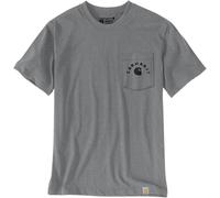 Carhartt Irvine Relaxed Work T-shirt, Gris/Noir, Taille M