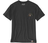 Carhartt Irvine Relaxed Work T-shirt, noir, Taille S
