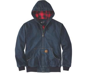 Carhartt J140 Denim Active, veste en jean L Bleu (Hr4) Bleu (Hr4)