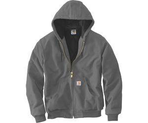 Carhartt J140 Flannel Insulated Active, veste en textile L Gris Gris
