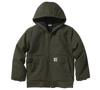Carhartt Jacke mit Reißverschluss und Kapuze, Isoliert Active Jac Veste Isolante avec Fermeture éclair et Capuche Garçon