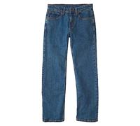 Carhartt Jean à Cinq Poches en Jean CK8374 pour Enfant - Garçon, Lavage Moyen, 4