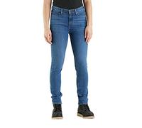 Carhartt Jean pour femme double devant droit, Noisette, 40