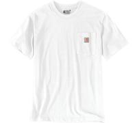 Carhartt T-shirt K87 à poche manches courtes 103296 Blanc XS