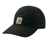 Carhartt Kid's CB8900 Kid's Logo Canvas Cap - Child One Size Fits All - Caviar Black