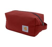 Carhartt Kit de Voyage Durable, organisez Les éléments Essentiels avec Sac de Toilette sans résistance à l'eau, Couleur Rouge Industriel