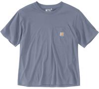 Carhartt Lightweight Crewneck, t-shirt femmes XL Bleu Clair Bleu Clair