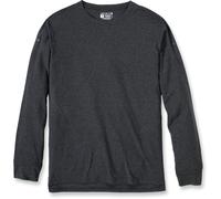 Carhartt Sweat-shirt LWD Relaxed Fit manches longues Homme Gris foncé L