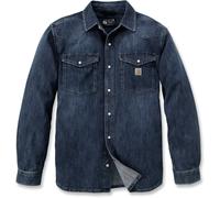 Carhartt Workwear chemise Montana Relaxed-Fit denim manches longues à pressions Bleu Taille M Homme