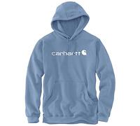 Carhartt Loose Fit Midweight Logo Sleeve Graphic Sweatshirt Maillot de survêtement, Skystone, XL Homme
