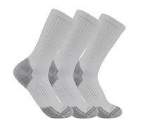 Carhartt Lot de 3 paires de chaussettes en coton mélangé Gris Taille L Homme