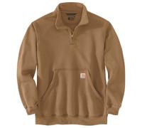 Carhartt - Marquette 1/4-Zip Mock-Neck Sweatshirt - Pull - XXL - night fatigue
