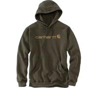 Carhartt Marquette Logo Capuche, Vert foncé, Taille M