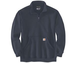 Carhartt Marquette Quarter-Zip Sweat-shirt, bleu foncé, Taille L