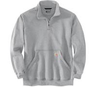 Carhartt Marquette Quarter-Zip Sweat-shirt, gris, Taille M