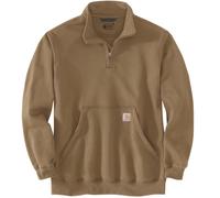 Carhartt Marquette Quarter-Zip Sweat-shirt, Marron, Taille L