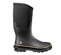 Carhartt Men's 15" Waterproof Rubber Pull-On Soft Toe CMV1151 Knee High Boot, Black, 11.5 M US