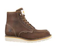 Carhartt Men's 6 Inch Waterproof Wedge Boot Steel Toe Industrial Oil Tanned Leather, 9 W US