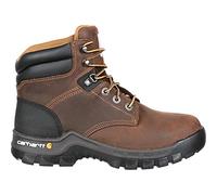 Carhartt Men's 6" Rugged Flex Waterproof Breathable Composite Toe Leather Work Boot CMF6366,Brown Oil Tanned Leather,9.5 M US