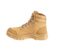 Carhartt Men's 6" Rugged Flex Waterproof Soft Toe Work Boot CMF6056, Wheat NuBuck, 8.5 W US