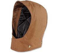 Carhartt Men's Arctic Quilt Lined Duck Hood, Brown, SM-XL