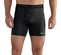 Carhartt Men's Base Force Extremes Lightweight Boxer Brief, Black, Small