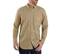 Carhartt Men's Big & Tall Long-Sleeve, Dark Khaki, Medium/Tall