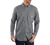 Carhartt Men's Big & Tall Long-Sleeve, Gray, 4X-Large