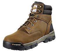 Carhartt Men's Ground Force 6-Inch Brown Waterproof Work Boot - Composite Toe, Peanut Oil Tan Leather, 13 M US - New for 2017 - CME6355