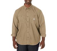 Carhartt Men's Long-Sleeve, Dark Khaki, Medium