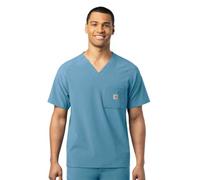 Carhartt Men's Micro Ripstop Chest Pocket Top Chemise de Brosse médicale, Bleu Azur, Taille M Homme