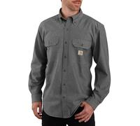 Carhartt Chemise Chambray Homme Gris Foncé Taille M Manches Longues