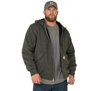 Carhartt Men's Rain Defender Loose Fit Midweight Thermal-Lined Full-Zip Sweatshirt, Carbon Heather, X-Large
