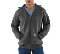 Carhartt Heavyweight Quater-Zip, sweat à capuche L Gris Foncé Gris Foncé