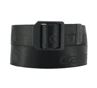Carhartt Men's Standard, Casual Rugged Belts, Available in Multiple Styles, Colors & Sizes, Nylon Webbing Ladder Lock (Black), X-Large