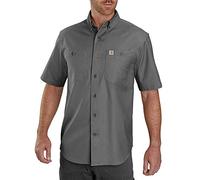 Carhartt Men's Tall Big & Tall Rugged Flex Rigby Short Sleeve Work Shirt