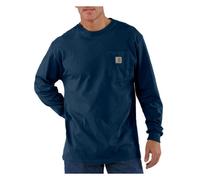 Carhartt Workwear Pocket Chemise Longsleeve, bleu, taille L pour homme